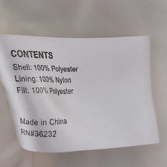 Gallery White quilted Lightweight Jacket size large - Picture 6 of 6